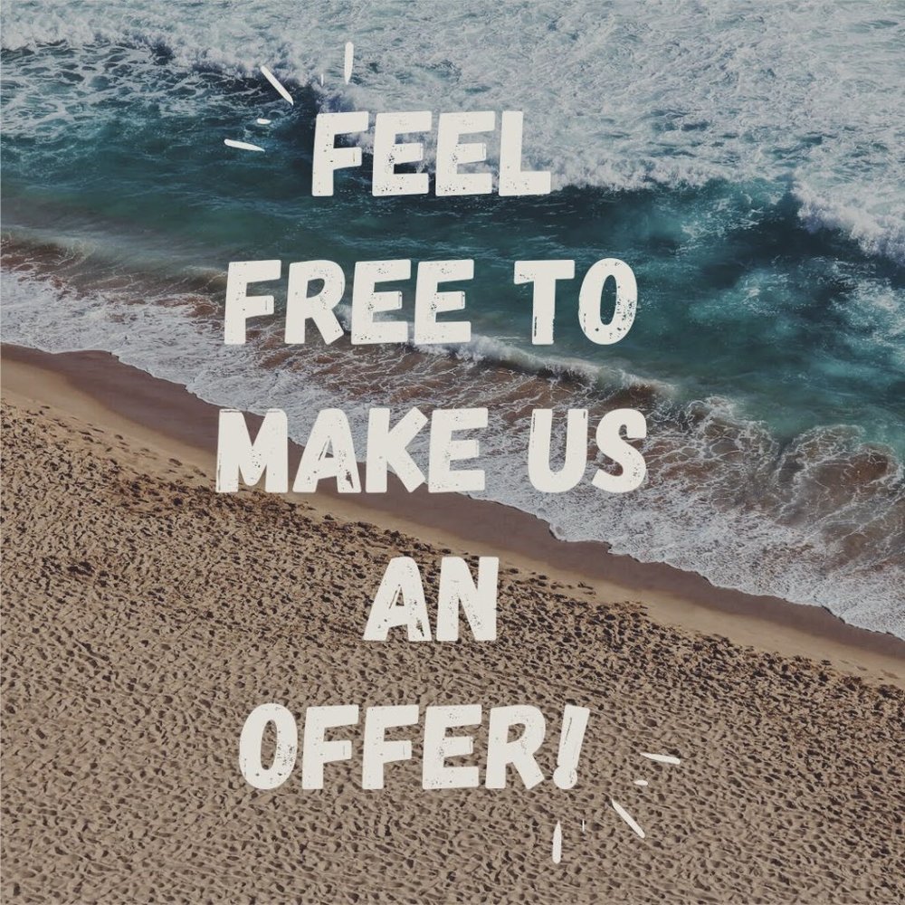 We always love a good offer!